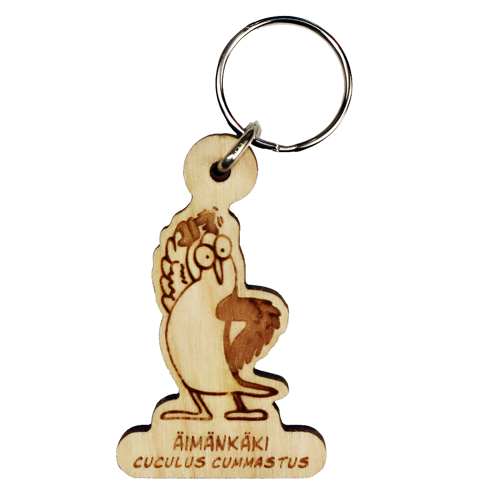 Äimänkäki (Cuculus cummastus) -avaimenperä