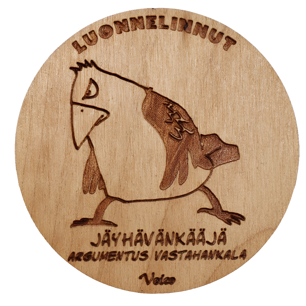 Jäyhävänkääjä (Argumentus vastahankala) -magneetti