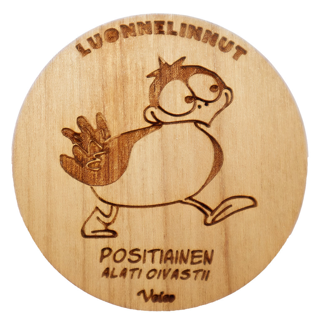 Positiainen (Alati oivastii) -magneetti