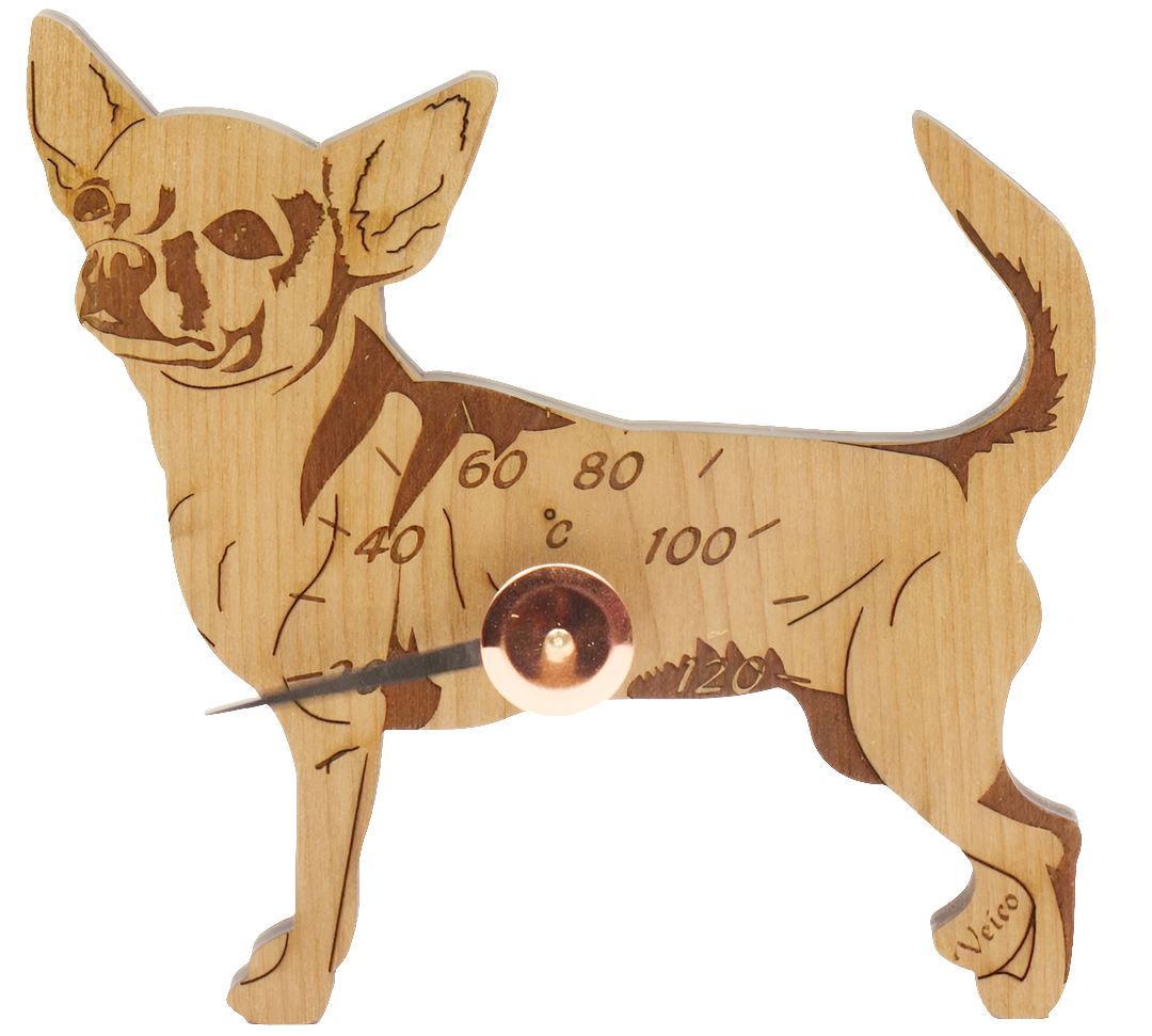 Chihuahua lyhytkarvainen -saunamittari