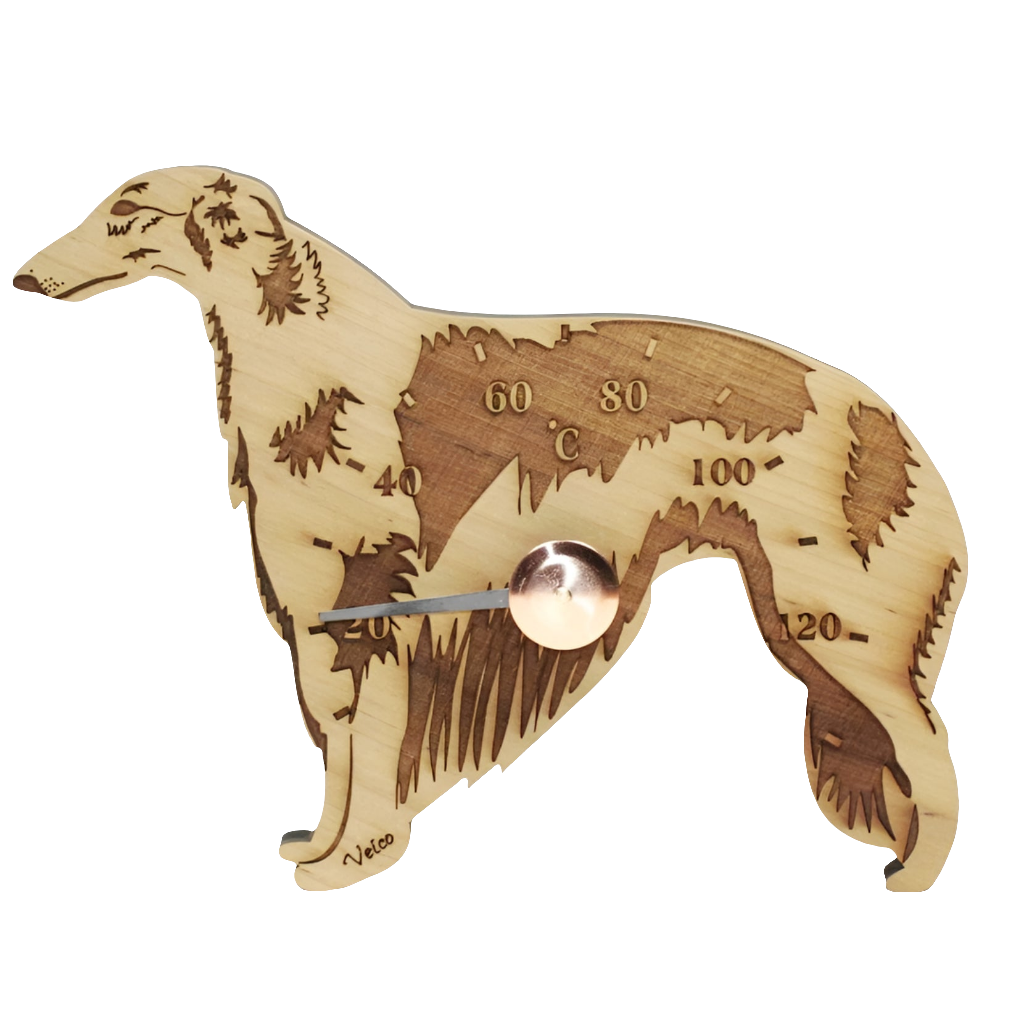 Venäjänvinttikoira borzoi -saunamittari