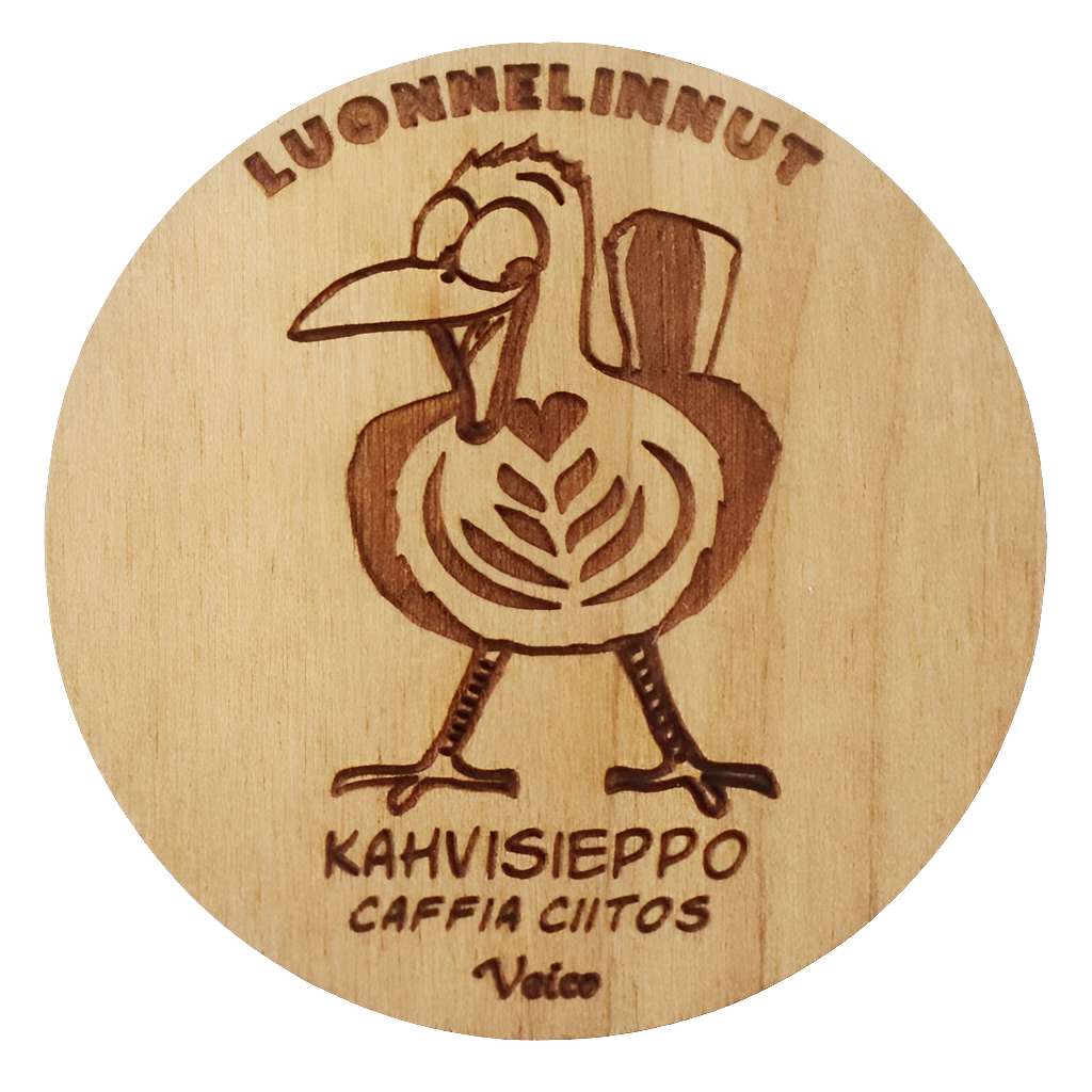 Kahvisieppo (Caffia ciitos) -magneetti