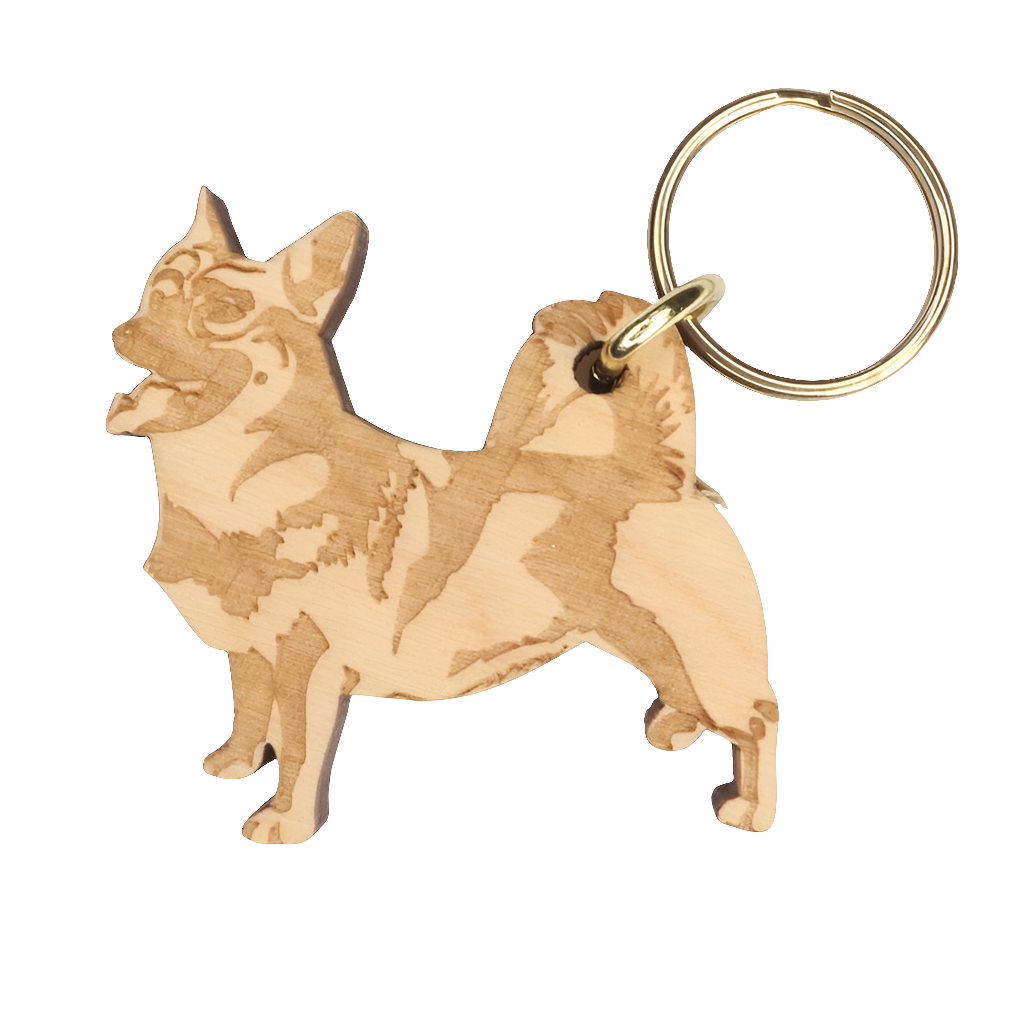 Länsigöötanmaanpystykorva -avaimenperä