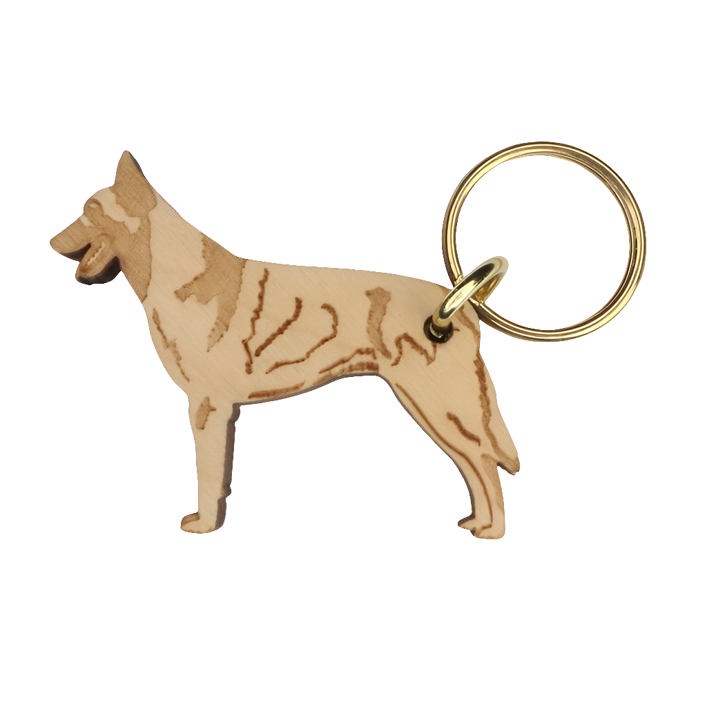 Belgianpaimenkoira malinois -avaimenperä