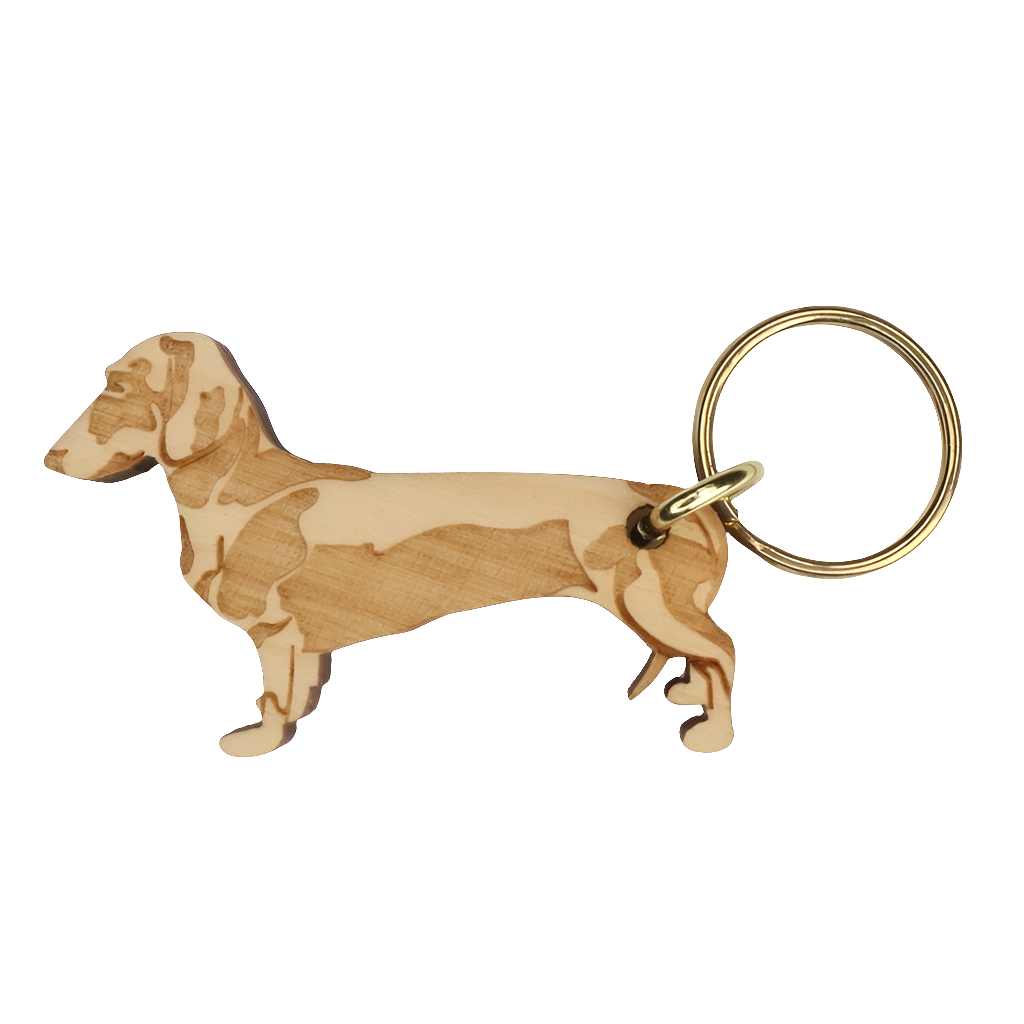 Mäyräkoira lyhytkarvainen -avaimenperä