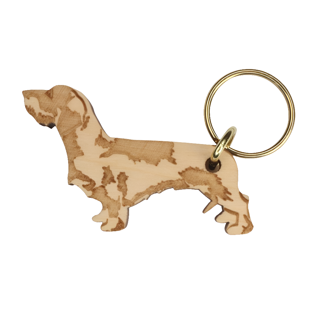 Mäyräkoira karkeakarvainen -avaimenperä