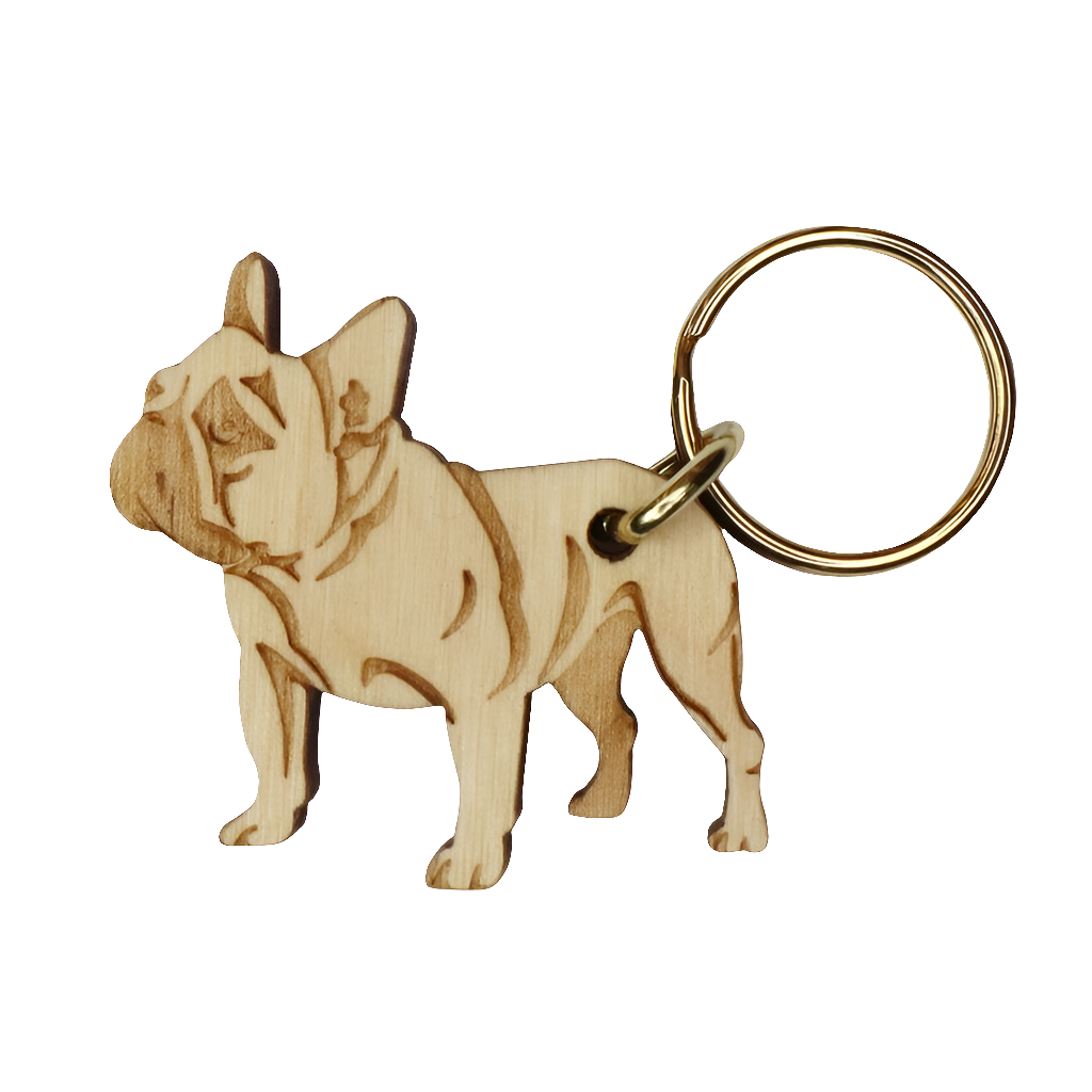 Ranskanbulldoggi -avaimenperä