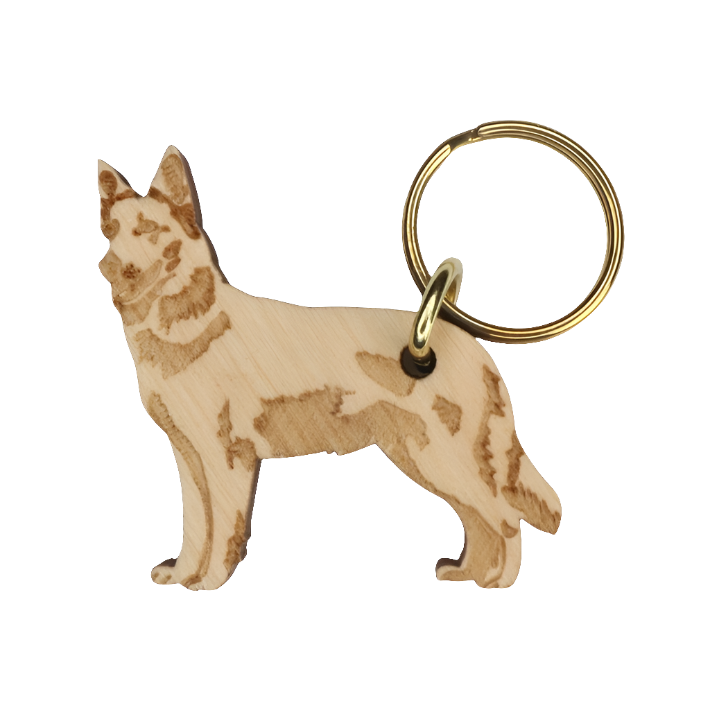 Valkoinenpaimenkoira -avaimenperä