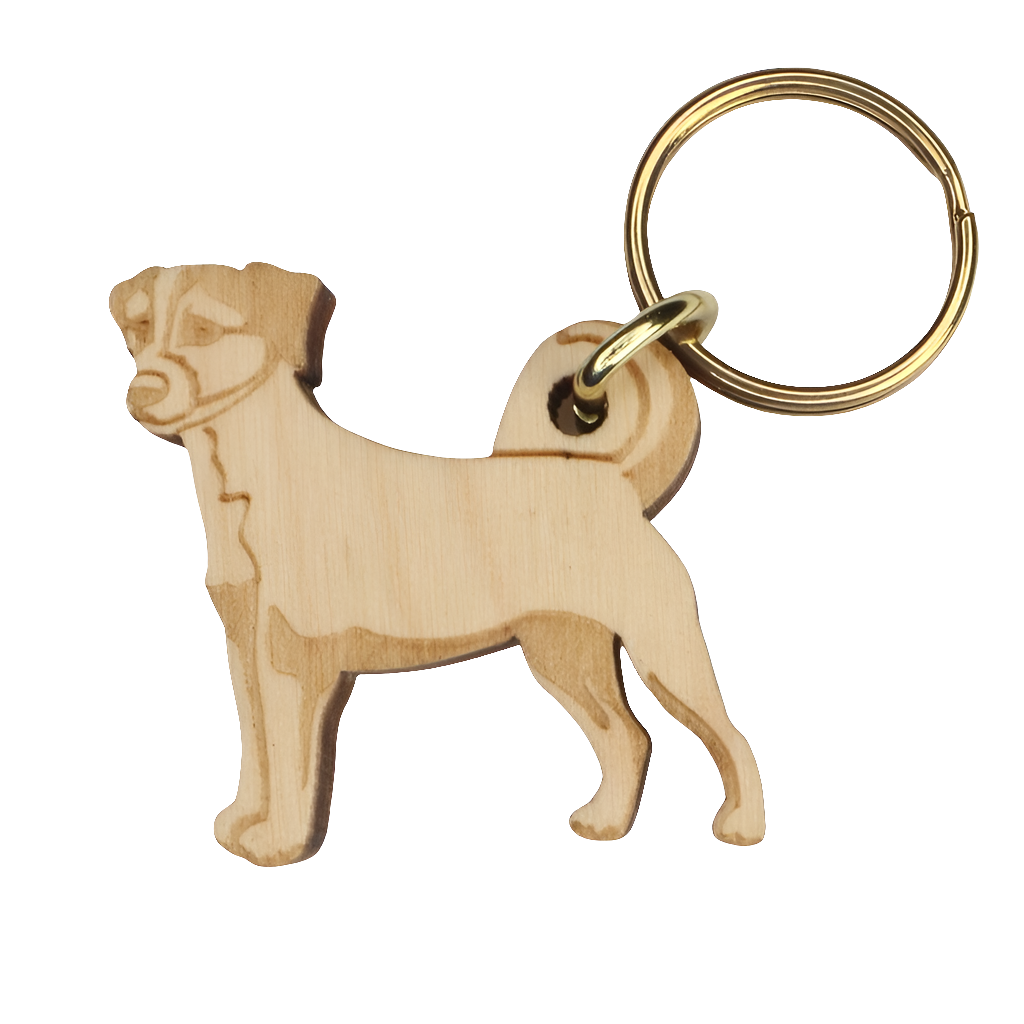 Jackrusselinterrieri -avaimenperä