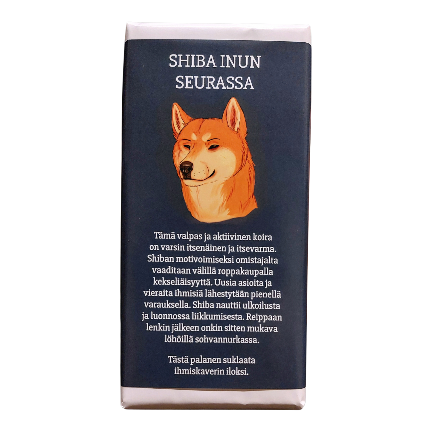 Shiba Inun seurassa -suklaa 100g