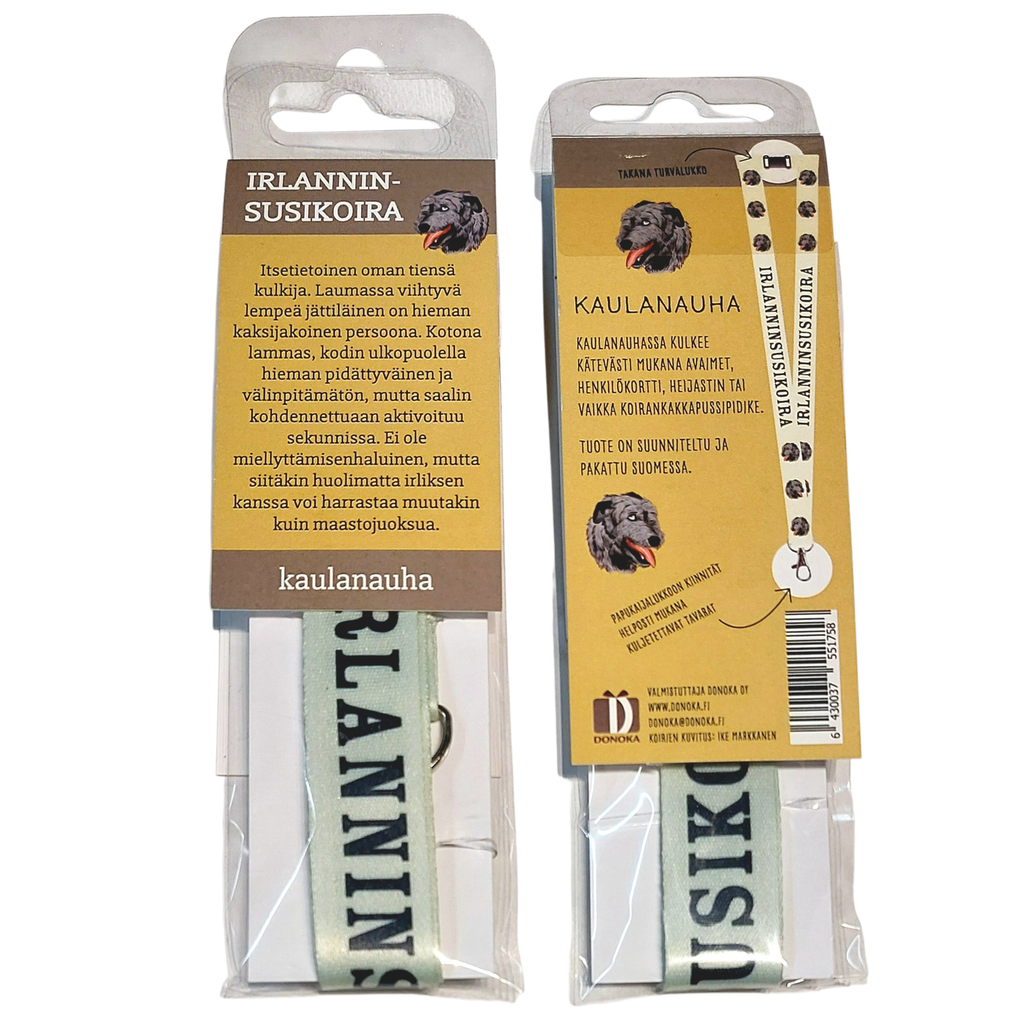 Irlanninsusikoira -kaulanauha