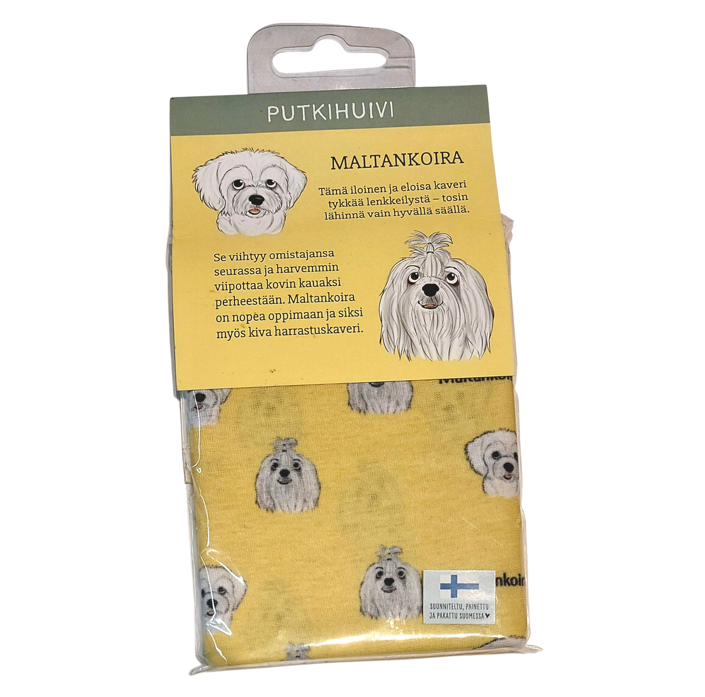 Maltankoira -putkihuivi