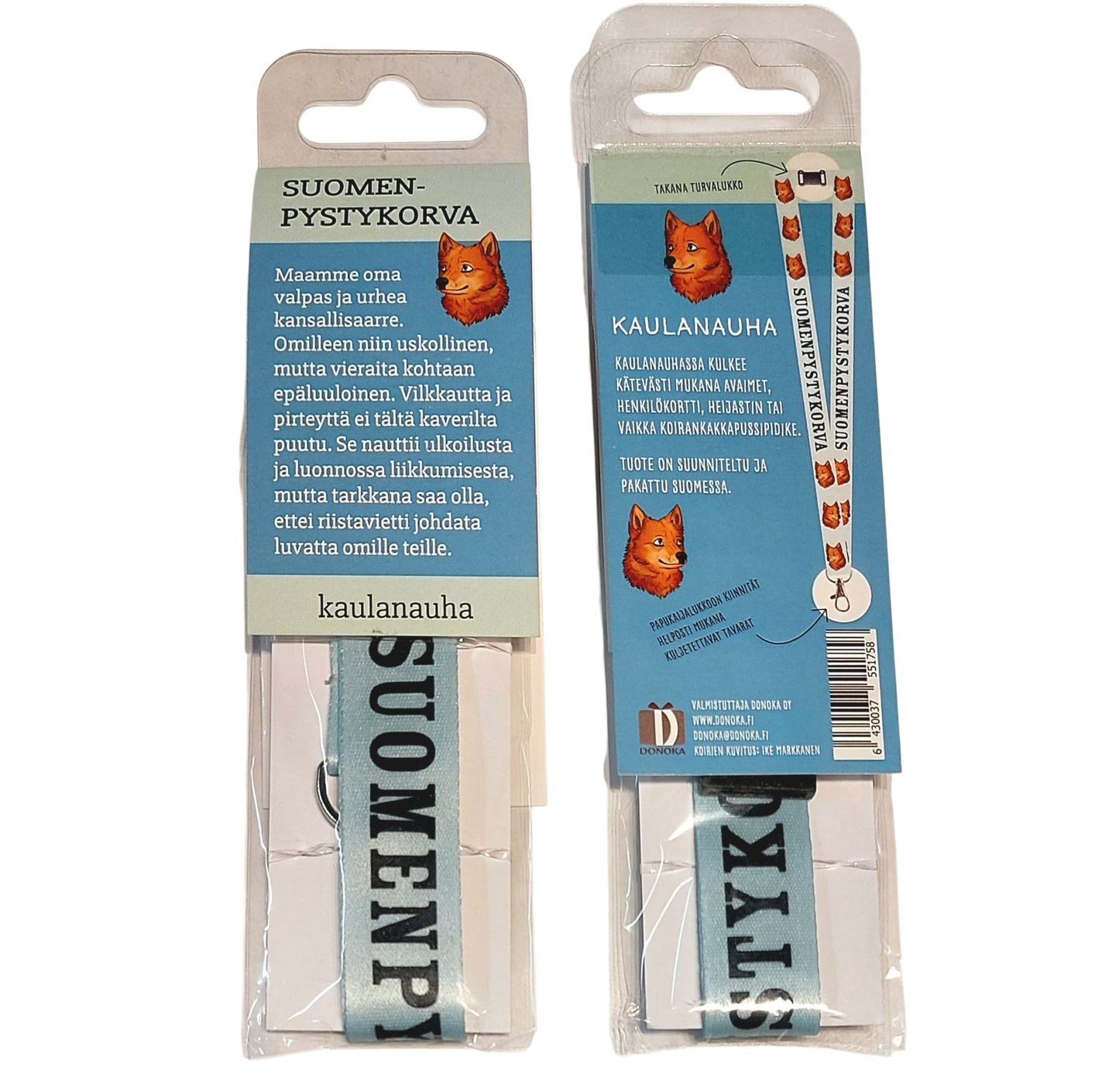 Suomenpystykorva -kaulanauha