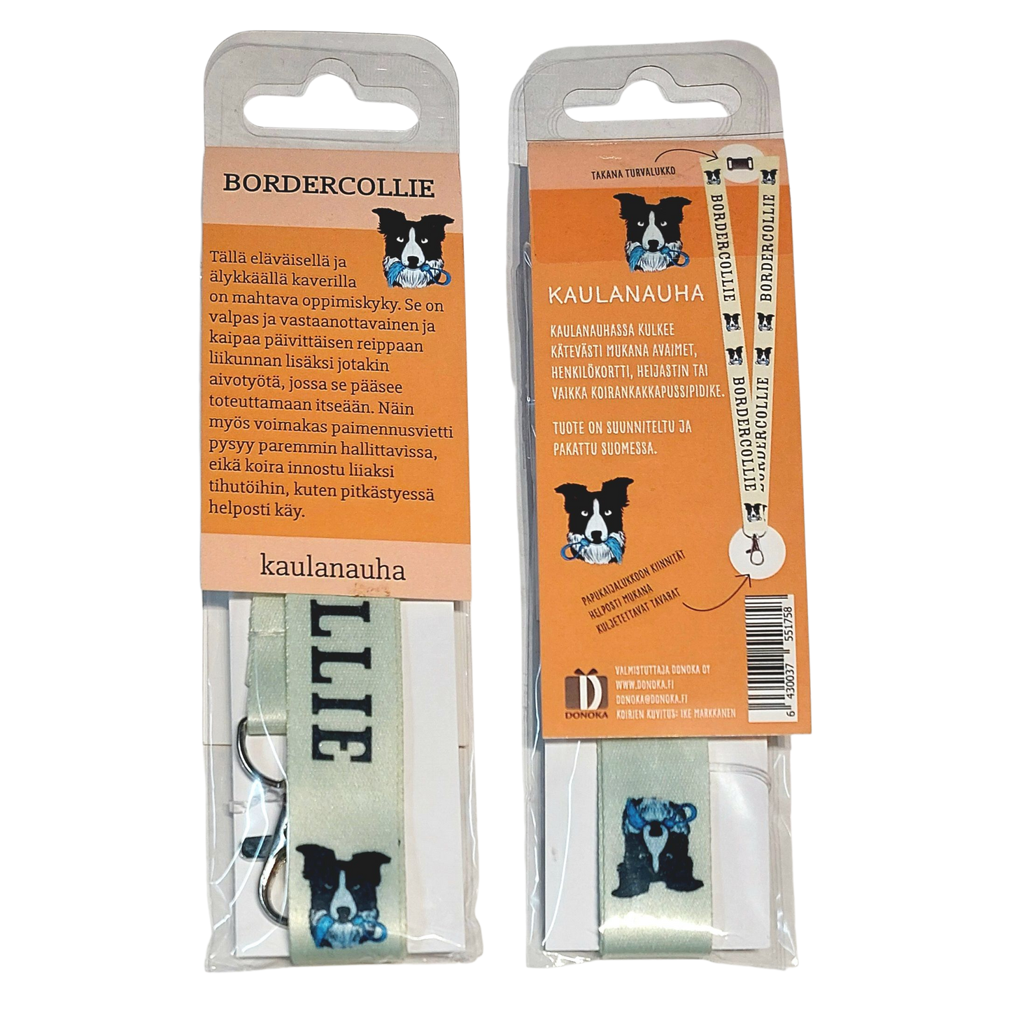 Bordercollie -kaulanauha