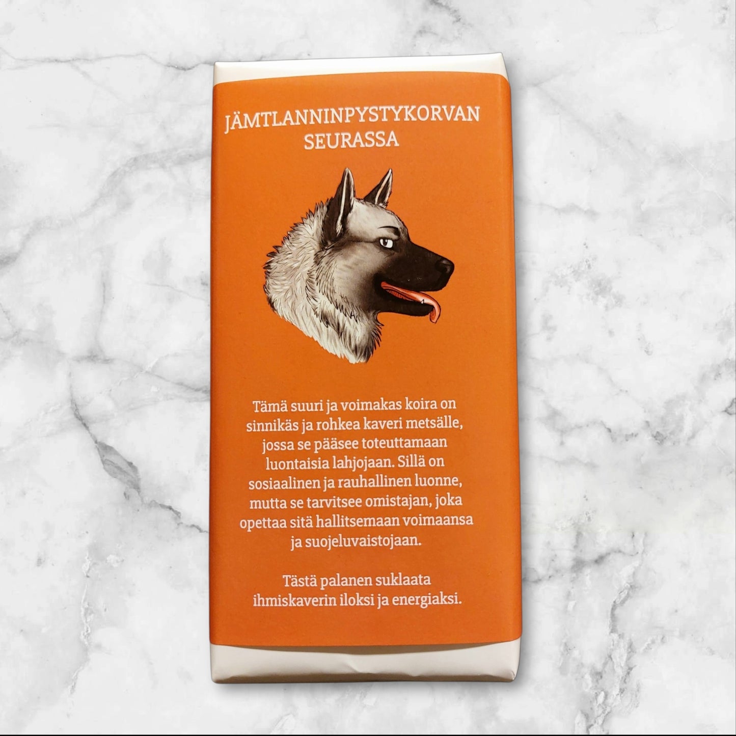 Jämtlanninpystykorvan seurassa -suklaa 100g
