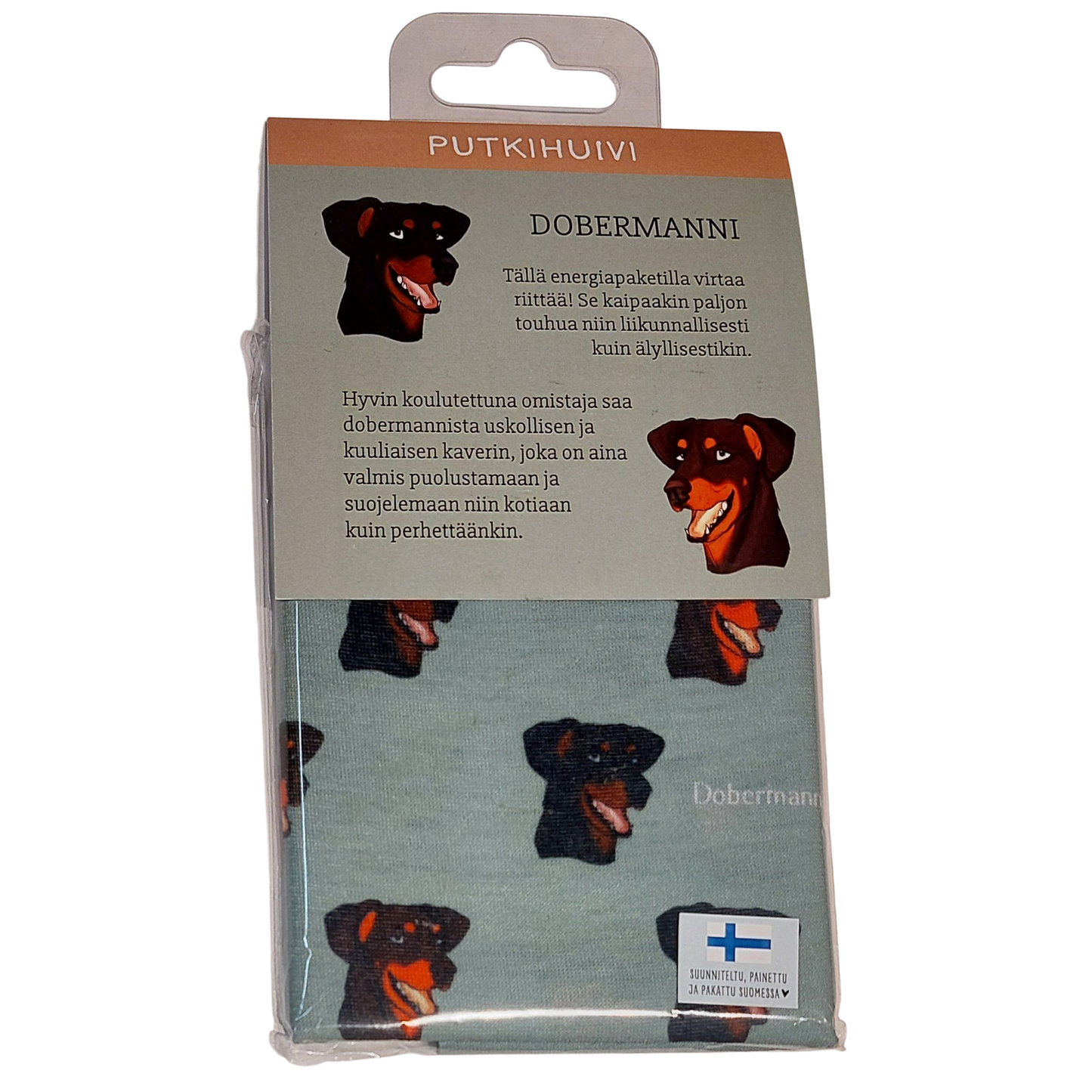 Dobermanni -putkihuivi