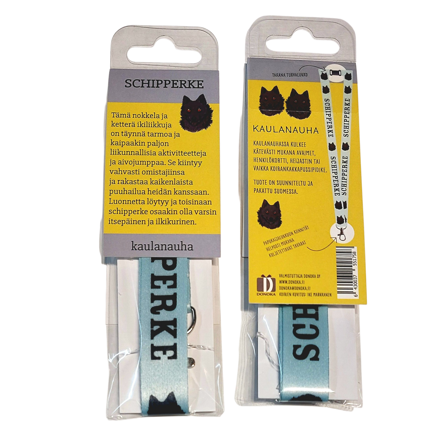 Schipperke -kaulanauha