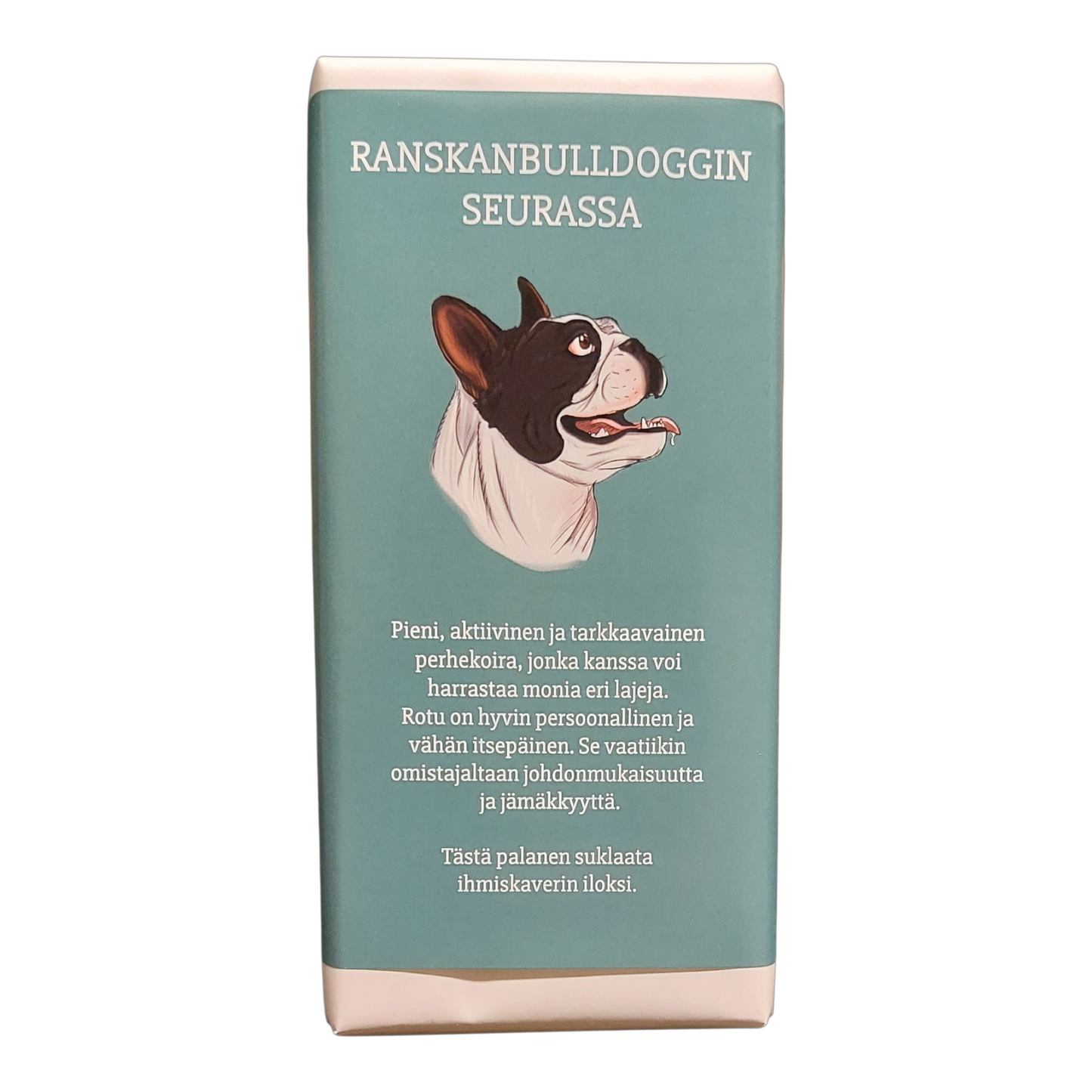Ranskanbulldoggin seurassa -suklaa 100g