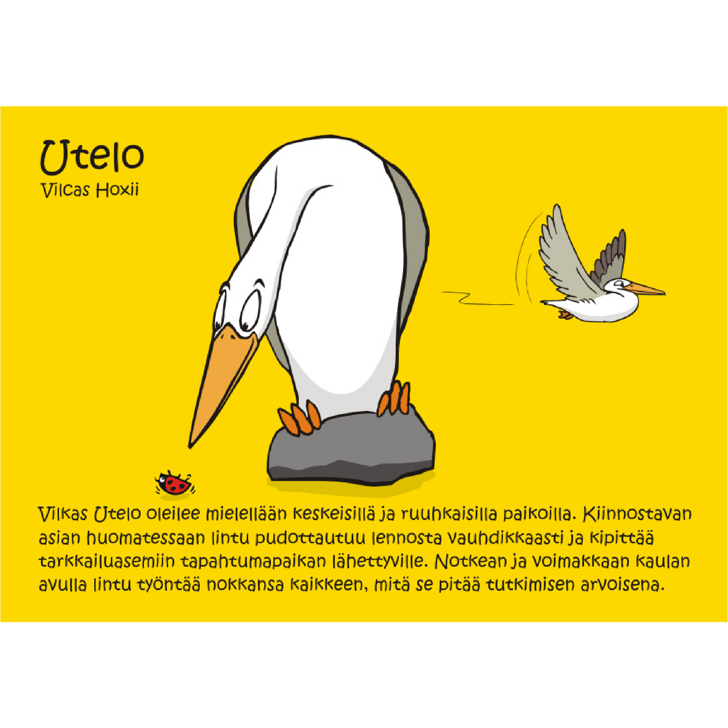 Utelo (Vilcas Hoxii) -postikortti