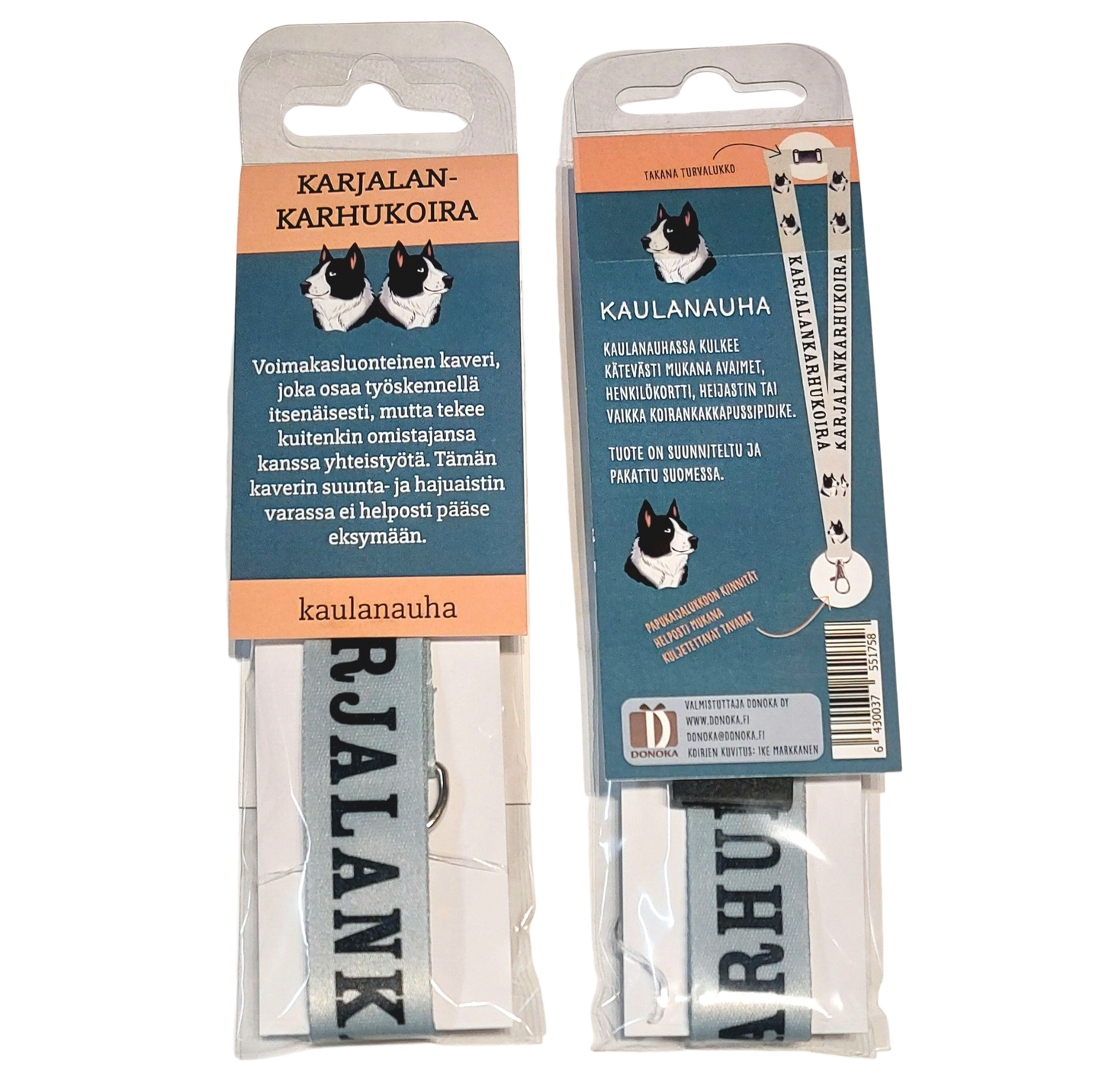 Karjalankarhukoira -kaulanauha