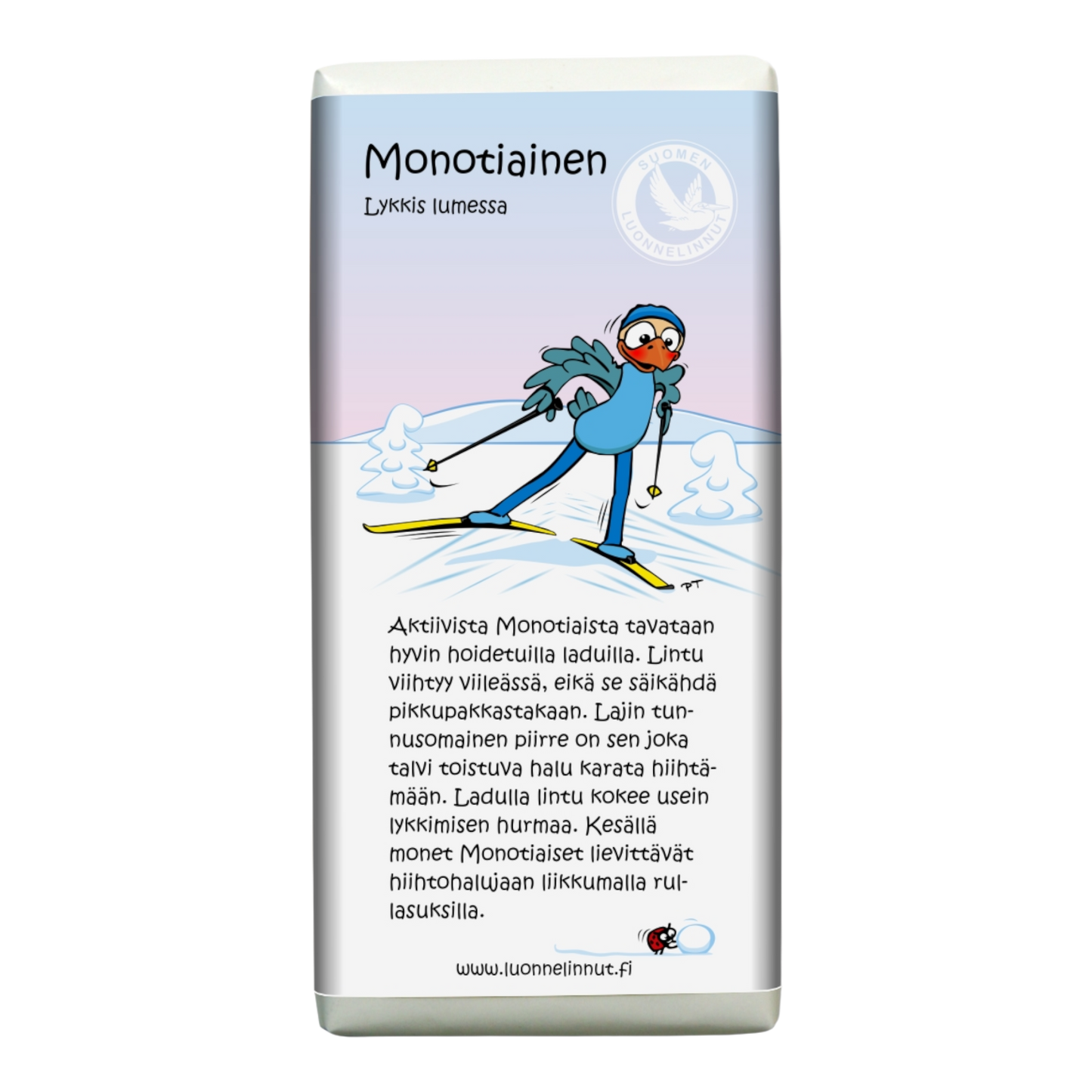 Monotiainen (Lykkis lumessa) -suklaa 100g