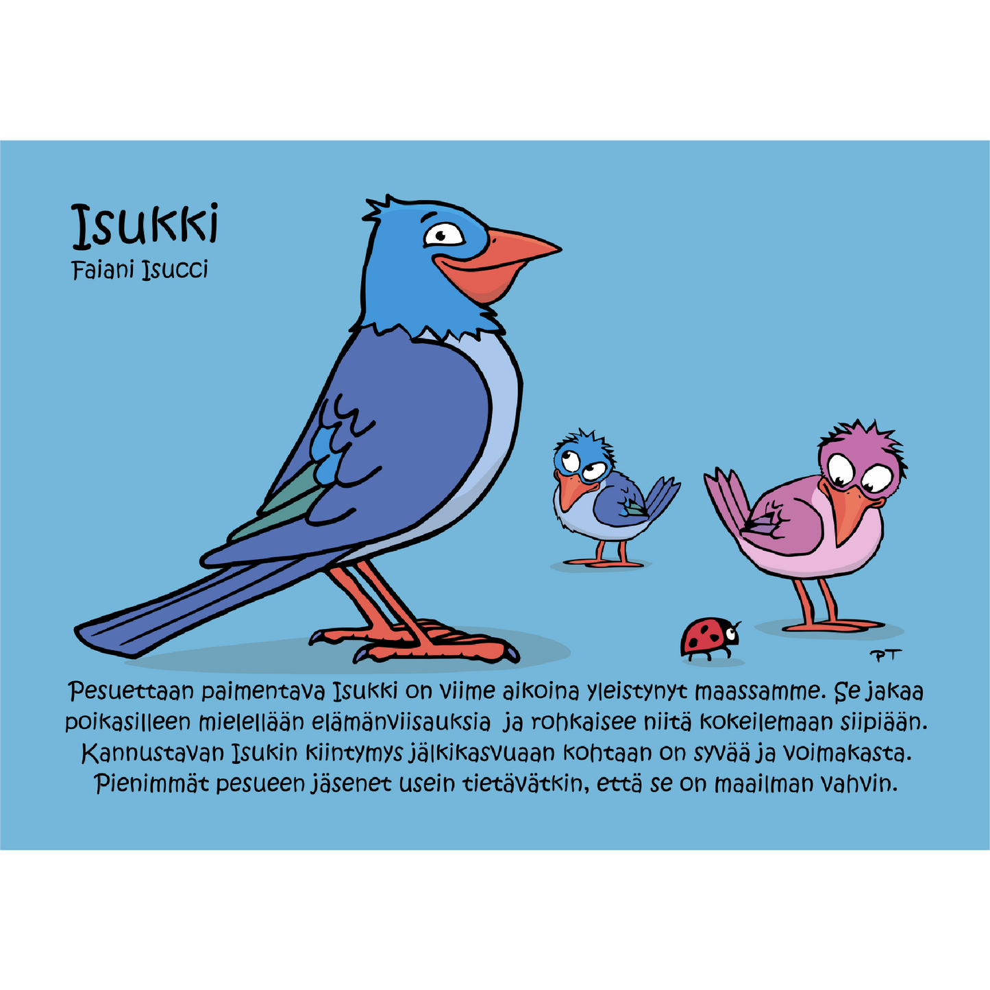 Isukki (Faiani Isucci) -postikortti