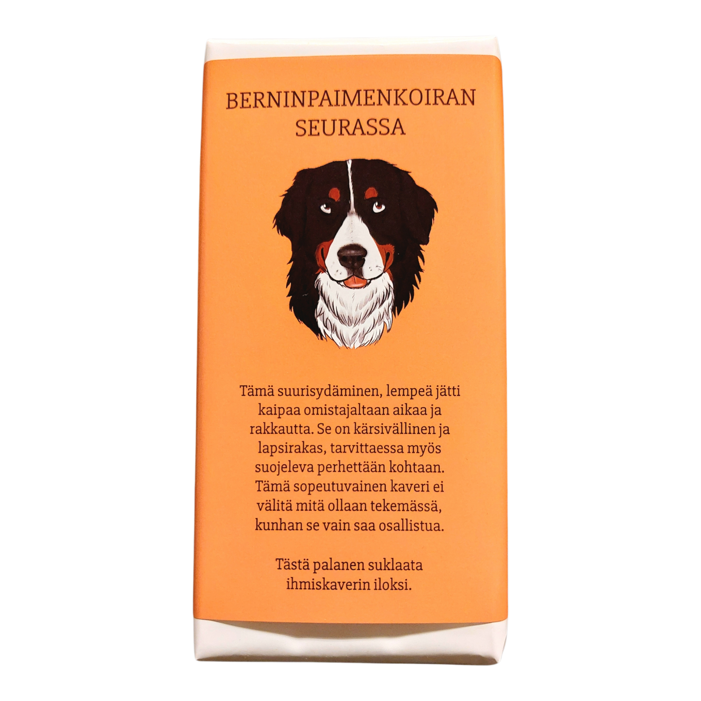 Berninpaimenkoiran seurassa -suklaa 100g
