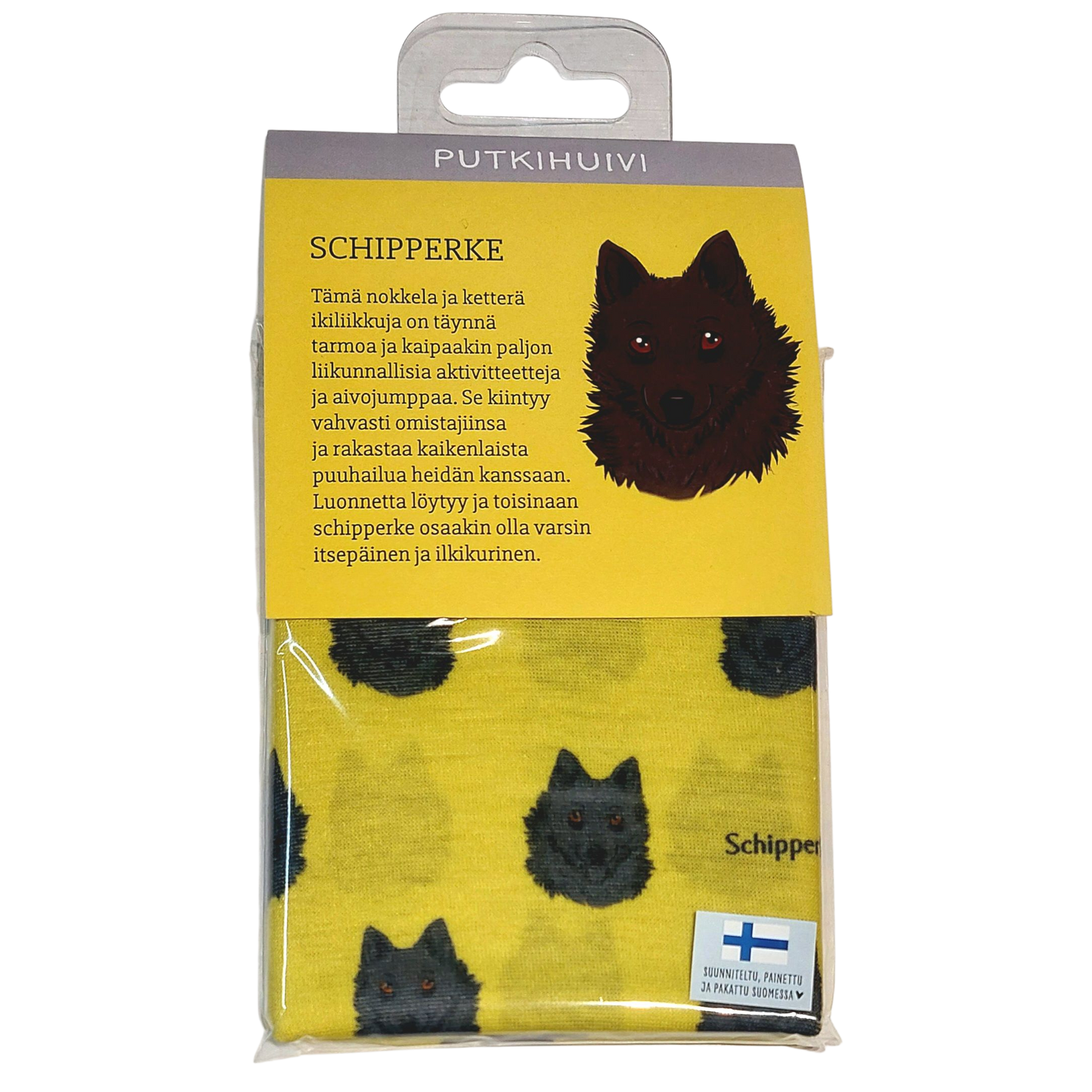 Schipperke -putkihuivi