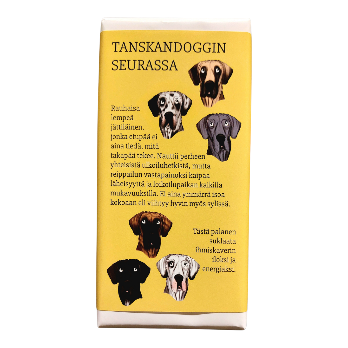 Tanskandoggin seurassa -suklaa 100g