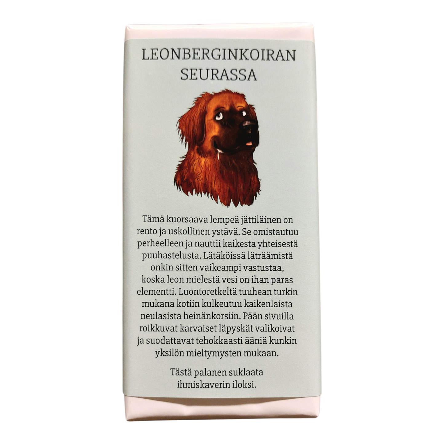Leonberginkoiran seurassa -suklaa 100g