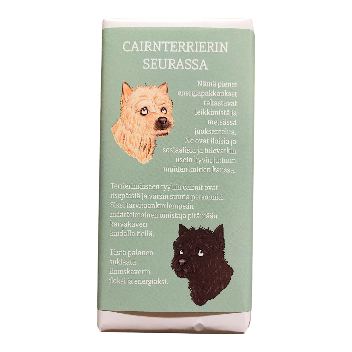 Cairnterrierin seurassa -suklaa 100g