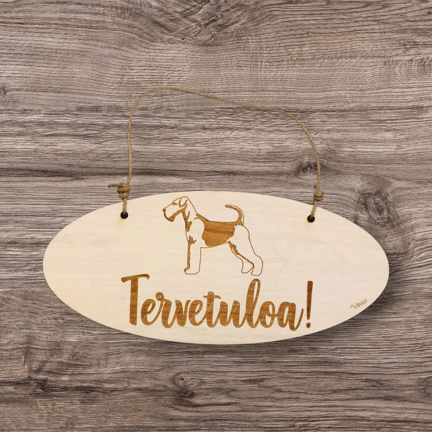 Airedalenterrieri -oviopaste