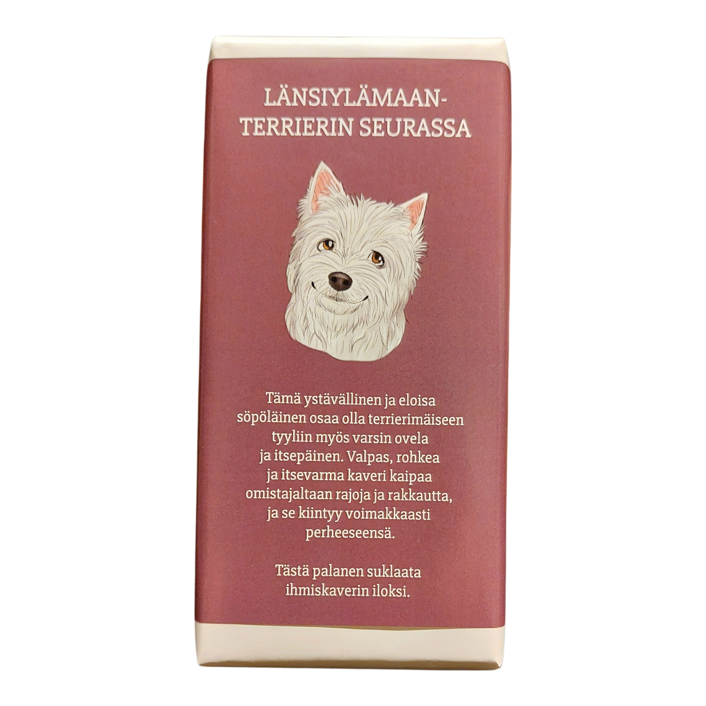 Länsiylämaanterrierin seurassa -suklaa 100g