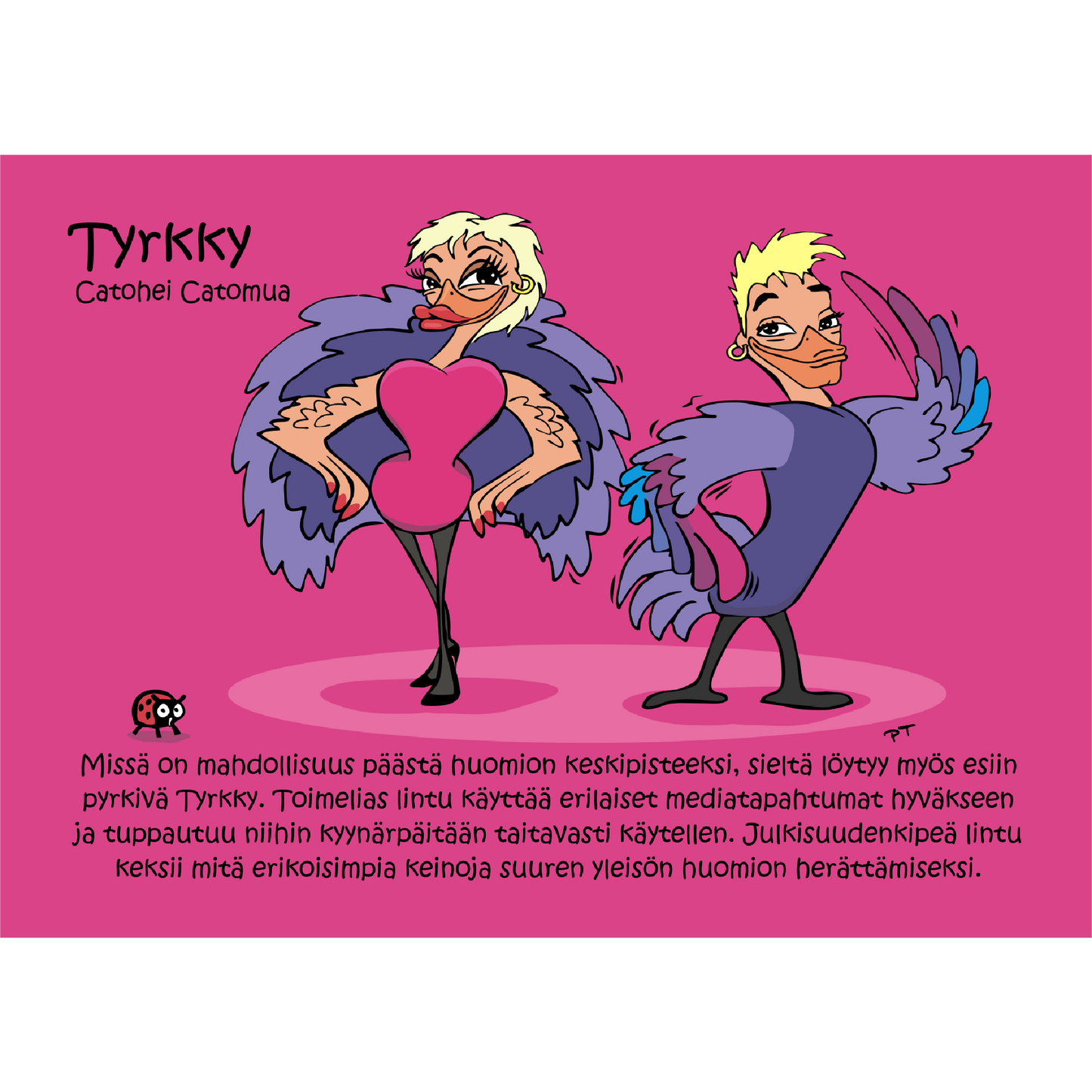 Tyrkky (Catohei Catomua) -postikortti
