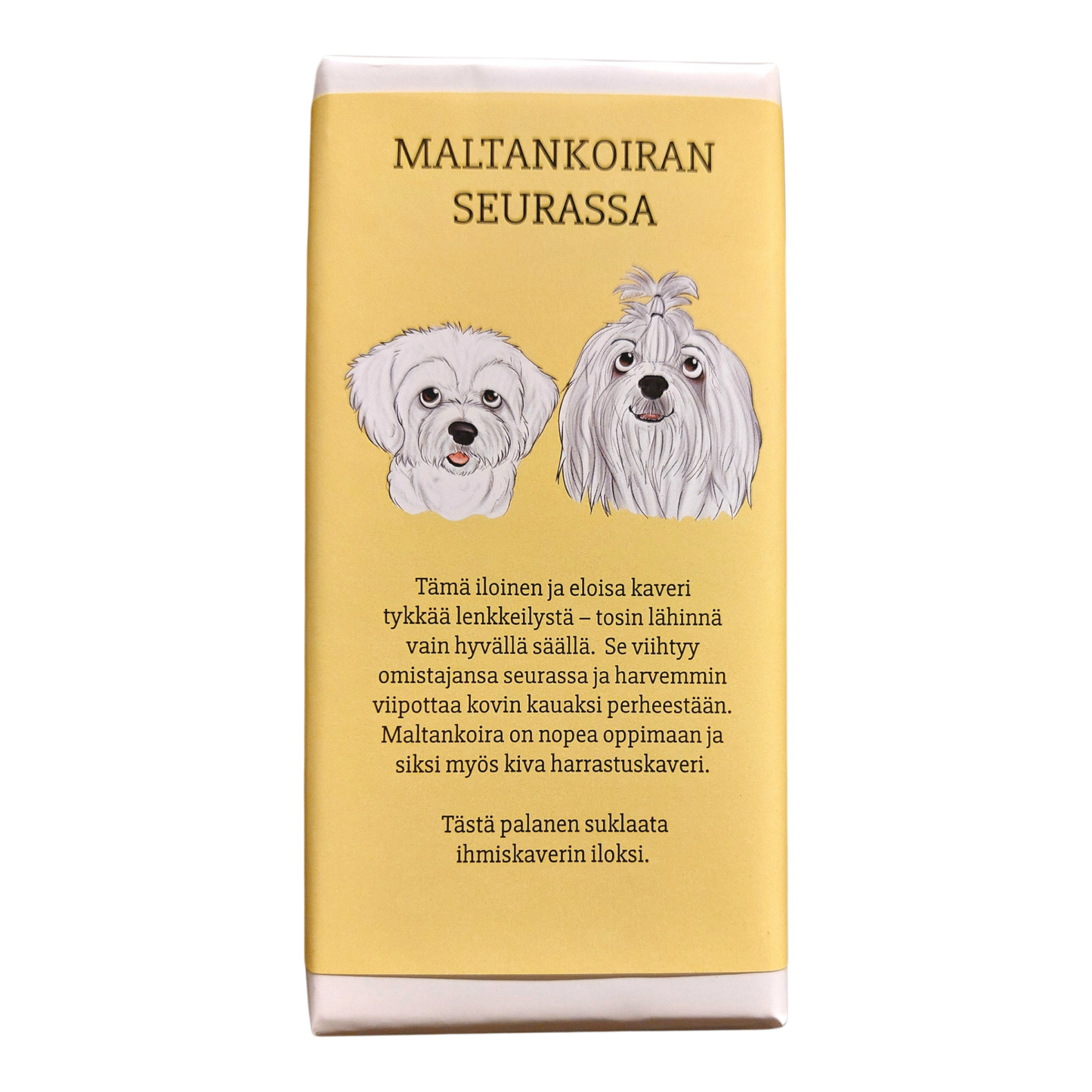 Maltankoiran seurassa -suklaa 100g