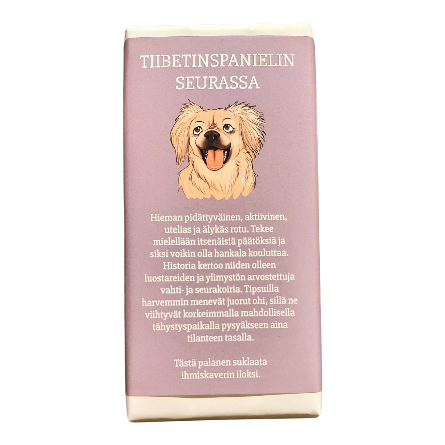 Tiibetinspanielin seurassa -suklaa 100g