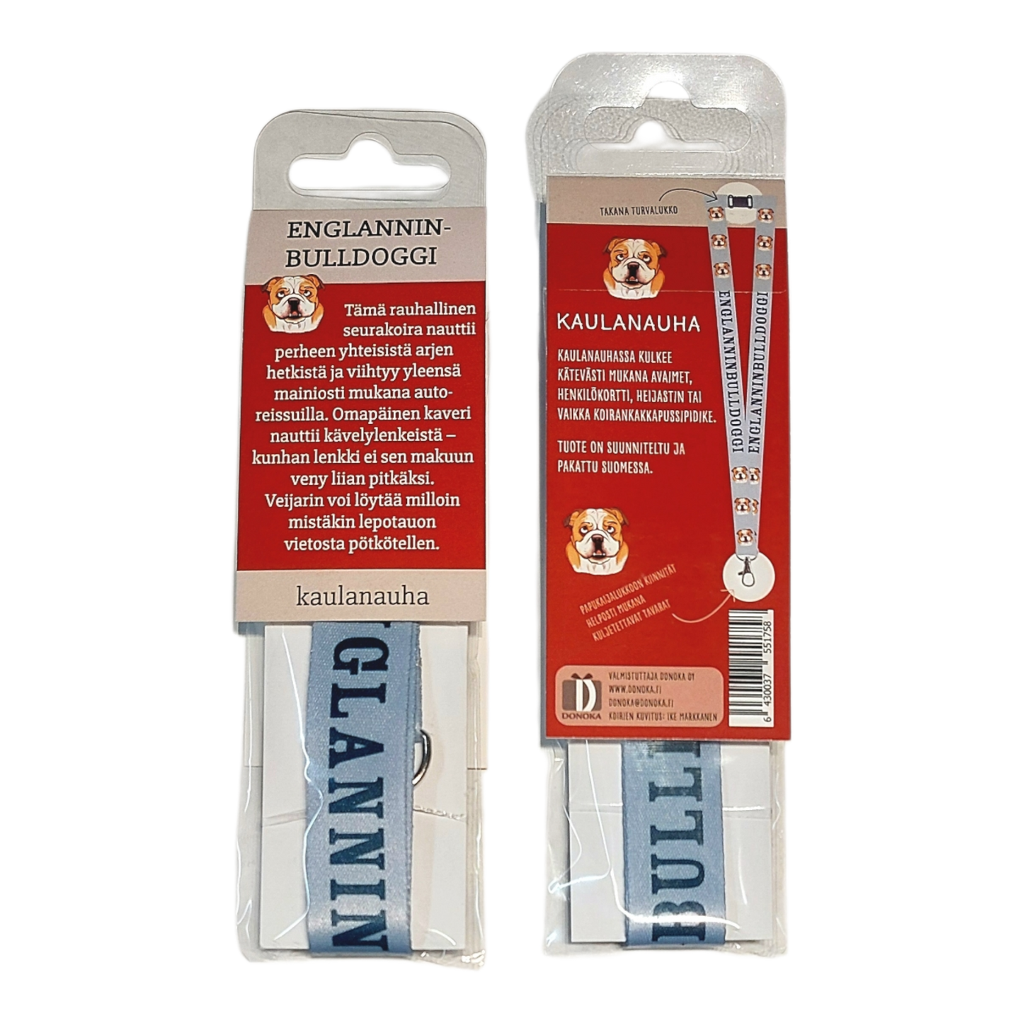 Englanninbulldoggi -kaulanauha