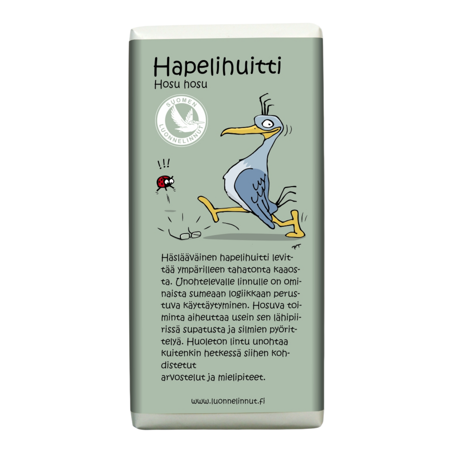 Hapelihuitti (Hosu Hosu) -suklaa 100g