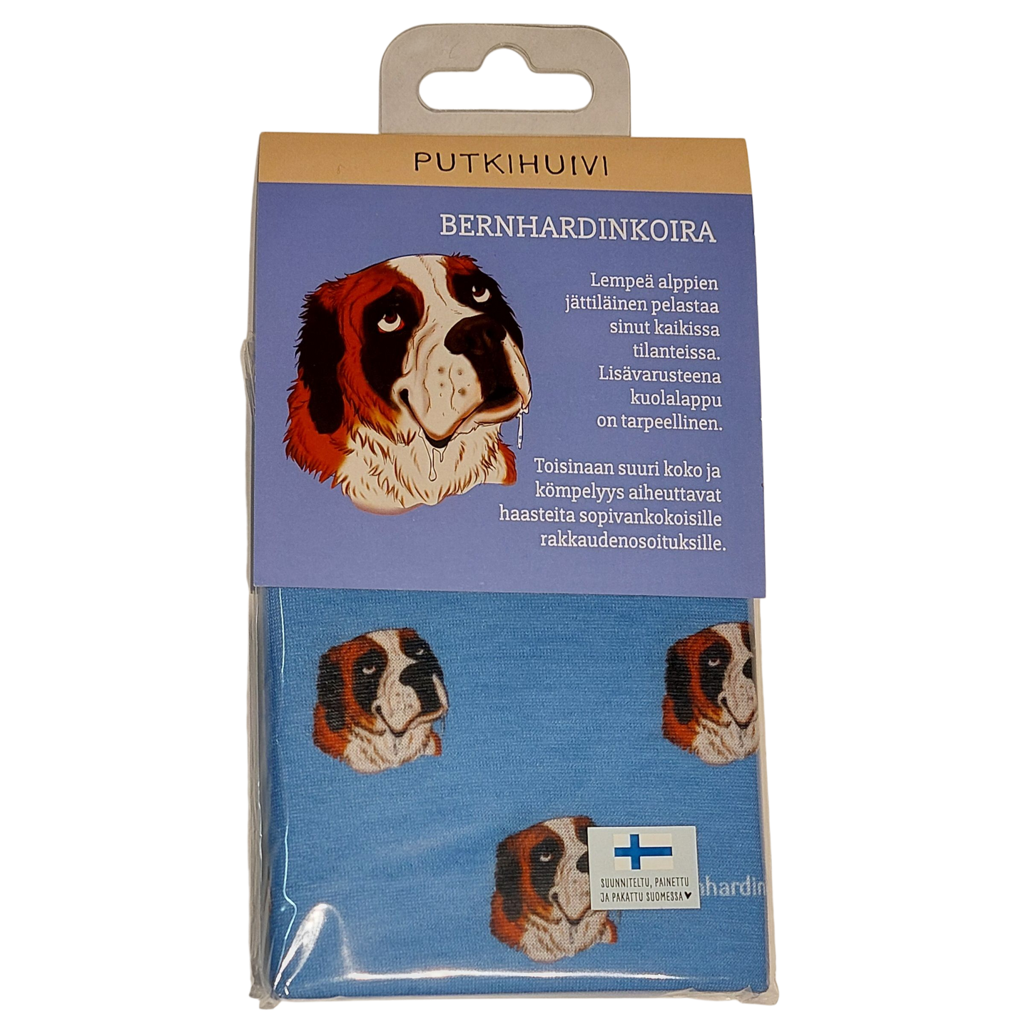 Bernhardinkoira -putkihuivi