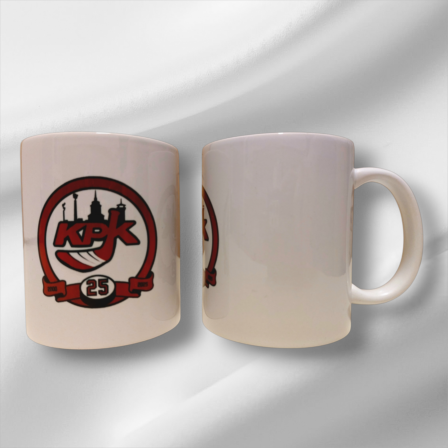 KPK 20 vuotta -juhlavuoden muki