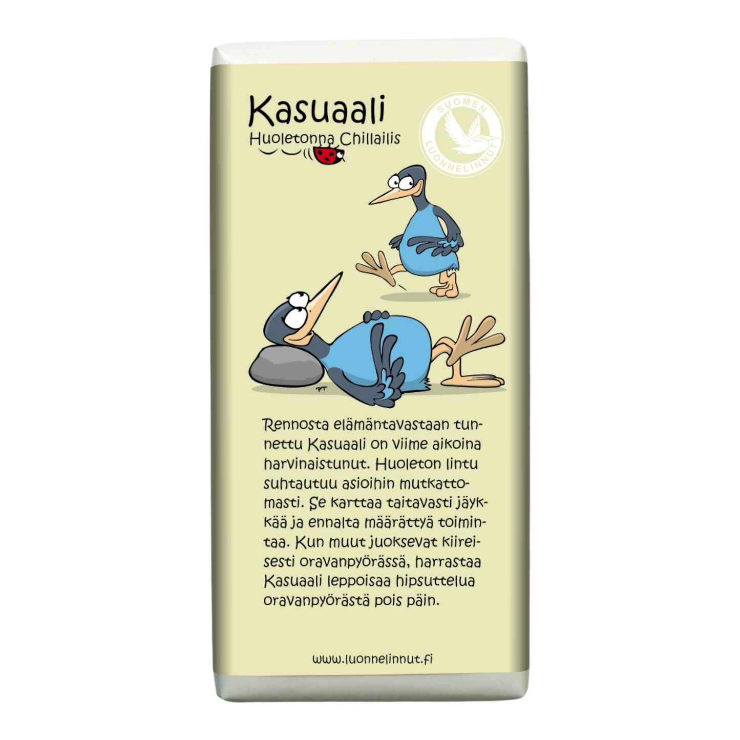 Kasuaali (Huoletonna Chillailis) -suklaa 100g