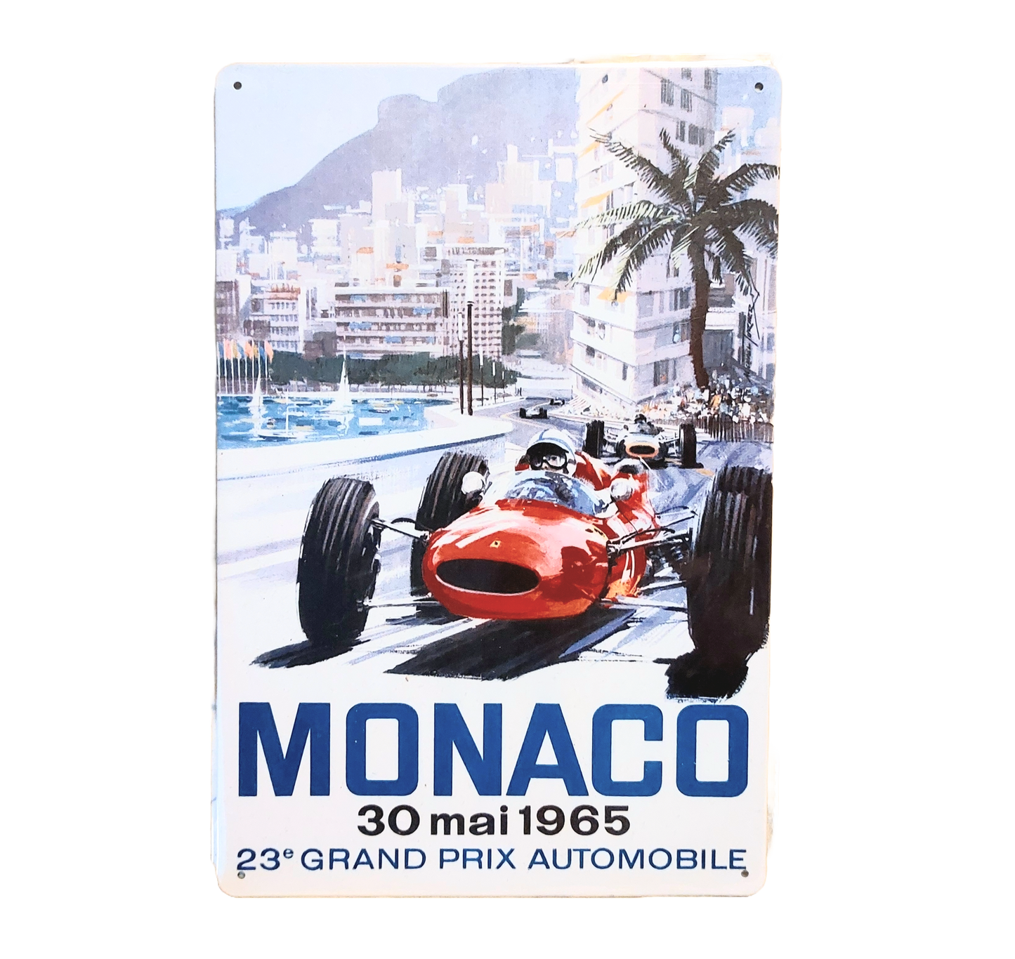 Monaco Grand Prix 1965 -peltikyltti