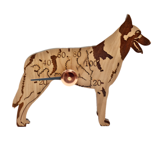 Belgianpaimenkoira malinois -saunamittari