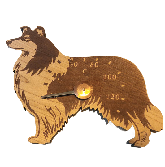 Collie pitkäkarvainen -saunamittari