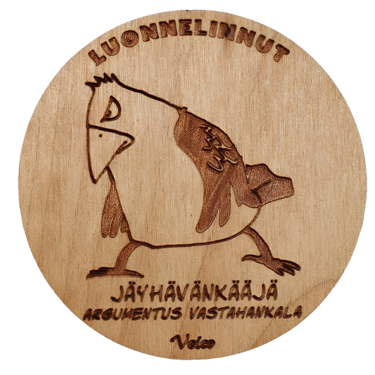 Jäyhävänkääjä (Argumentus vastahankala) -magneetti