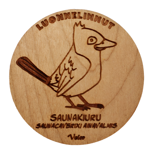 Saunakiuru (Saunacaverixi ainavalmis) -magneetti