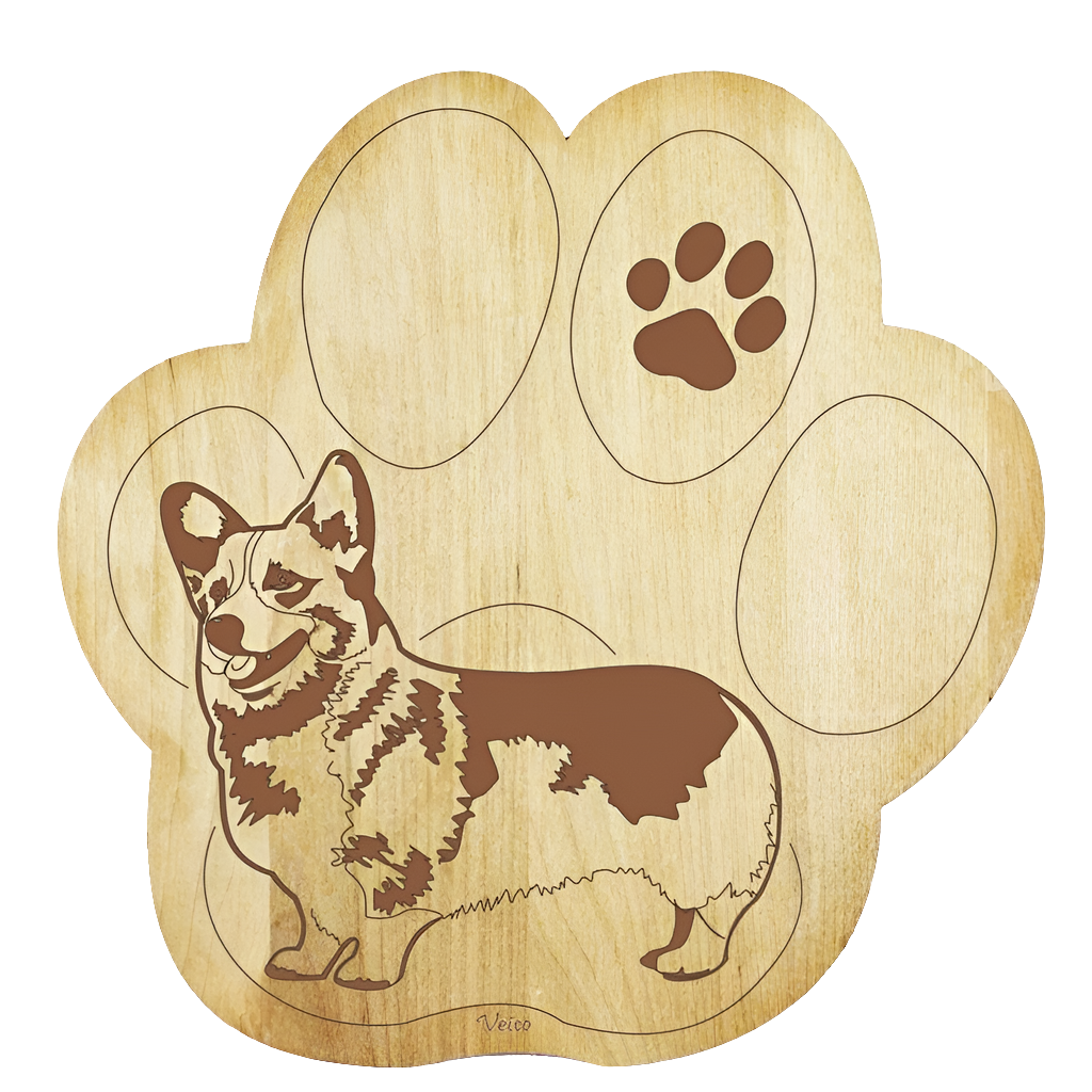 Welsh corgi pembroke -pannunalunen