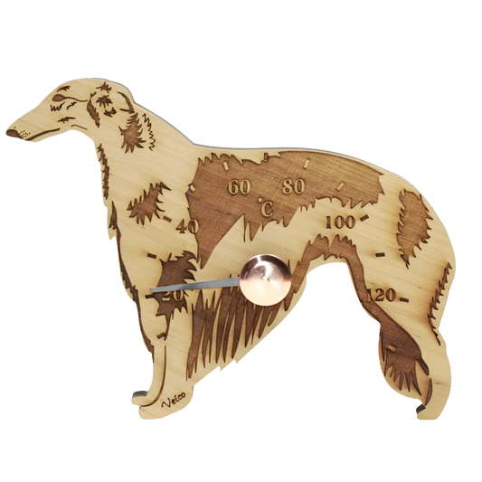 Venäjänvinttikoira borzoi -saunamittari