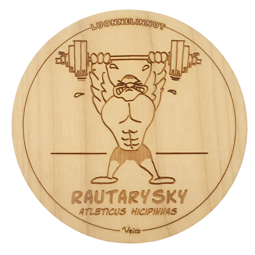 Rautarysky (Atleticus hicipinnas) -alunen