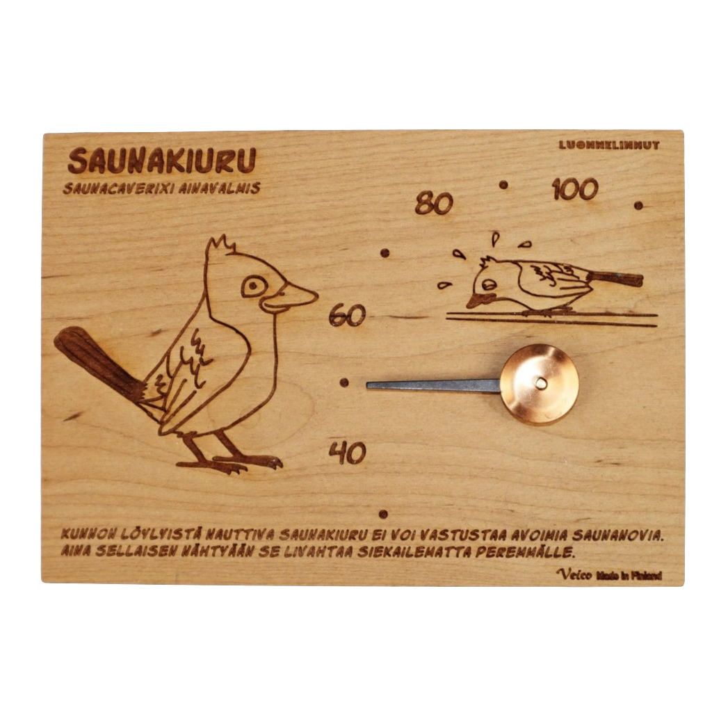 Saunakiuru -saunamittari (Luonnelinnut)